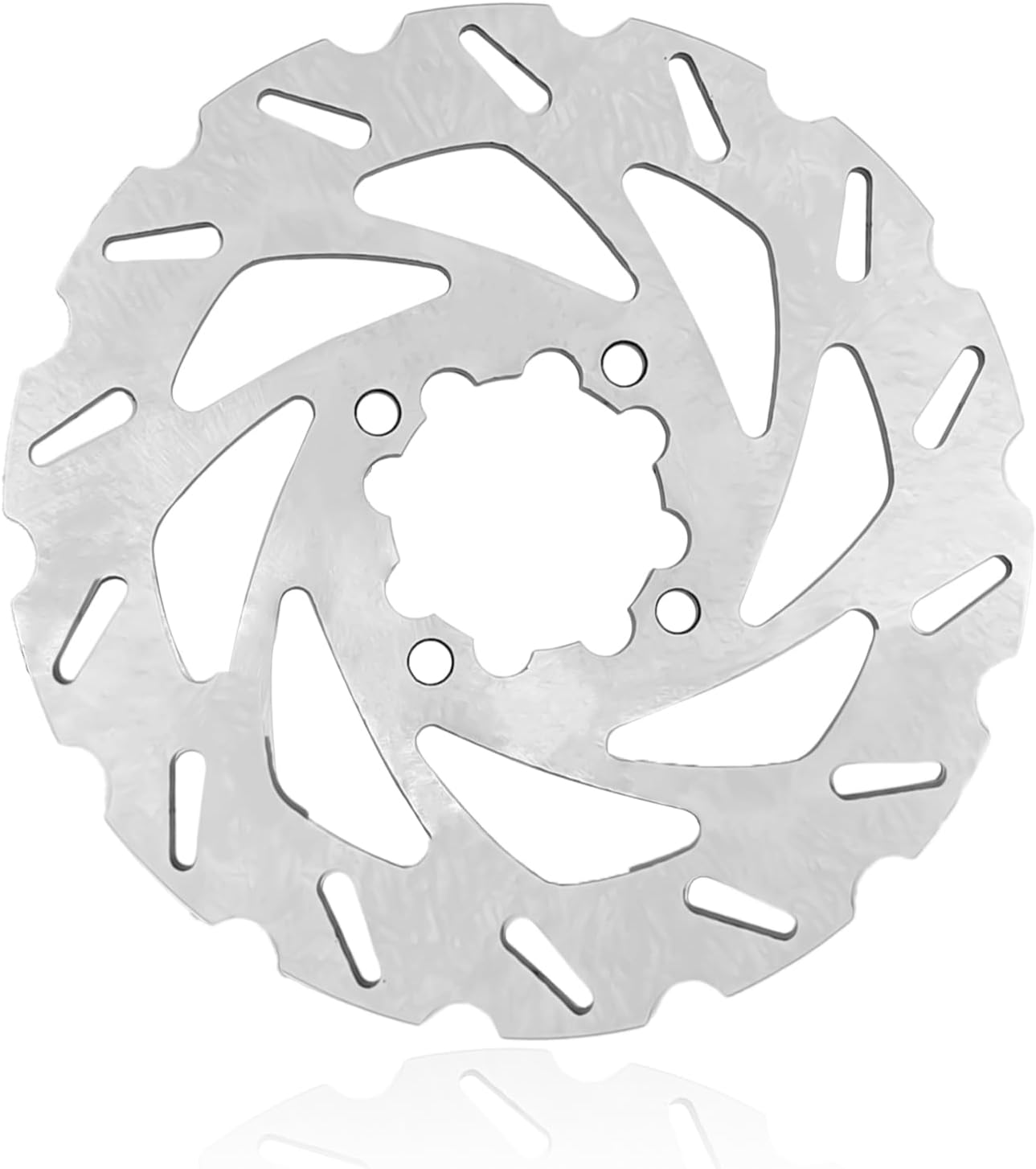 220MM Rear Brake Rotor Disc ATV Compatible with Yamaha Banshee 350, Blaster 200, Raptor 660R, Warrior 350 & Wolverine 350 | Replaces OEM 2XJ-25831-50-00, 2GU-25831-51-00