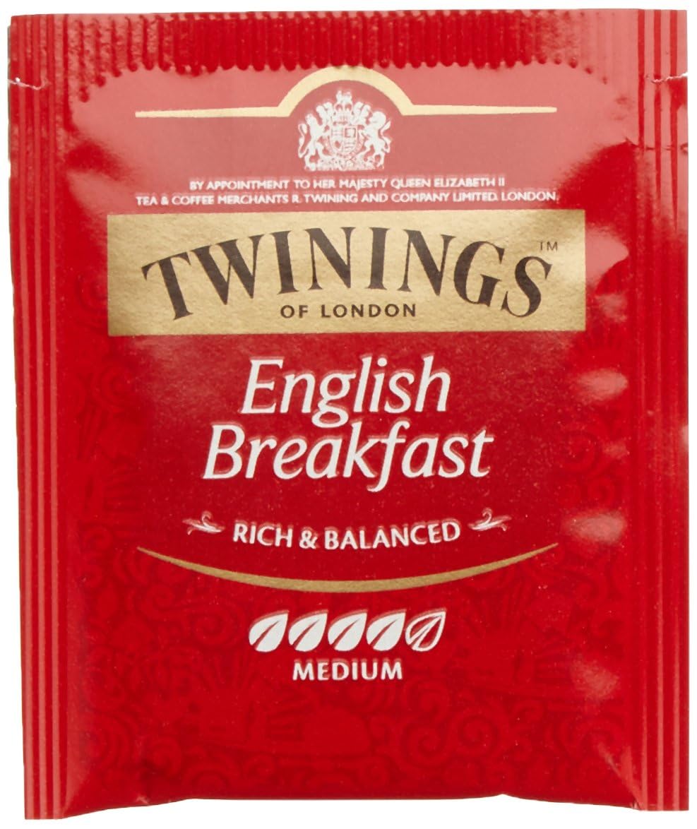 Twinings English Breakfast 400 saszetek, 4 pudełka po 100 torebek herbaty