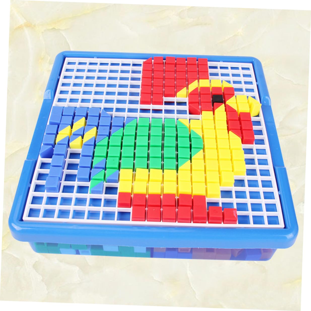 Juguete Rompecabezas para Niños de Plástico Educativo Temprano Que Enriquece la Imaginación y Cultiva el Reconocimiento de Colores Juego Diario el Hogar