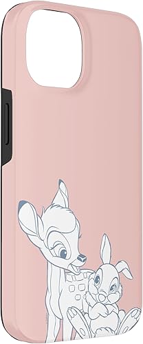 Vista 6 de Funda para iPhone 13 Pro Disney Bambi & Thumper Sketch