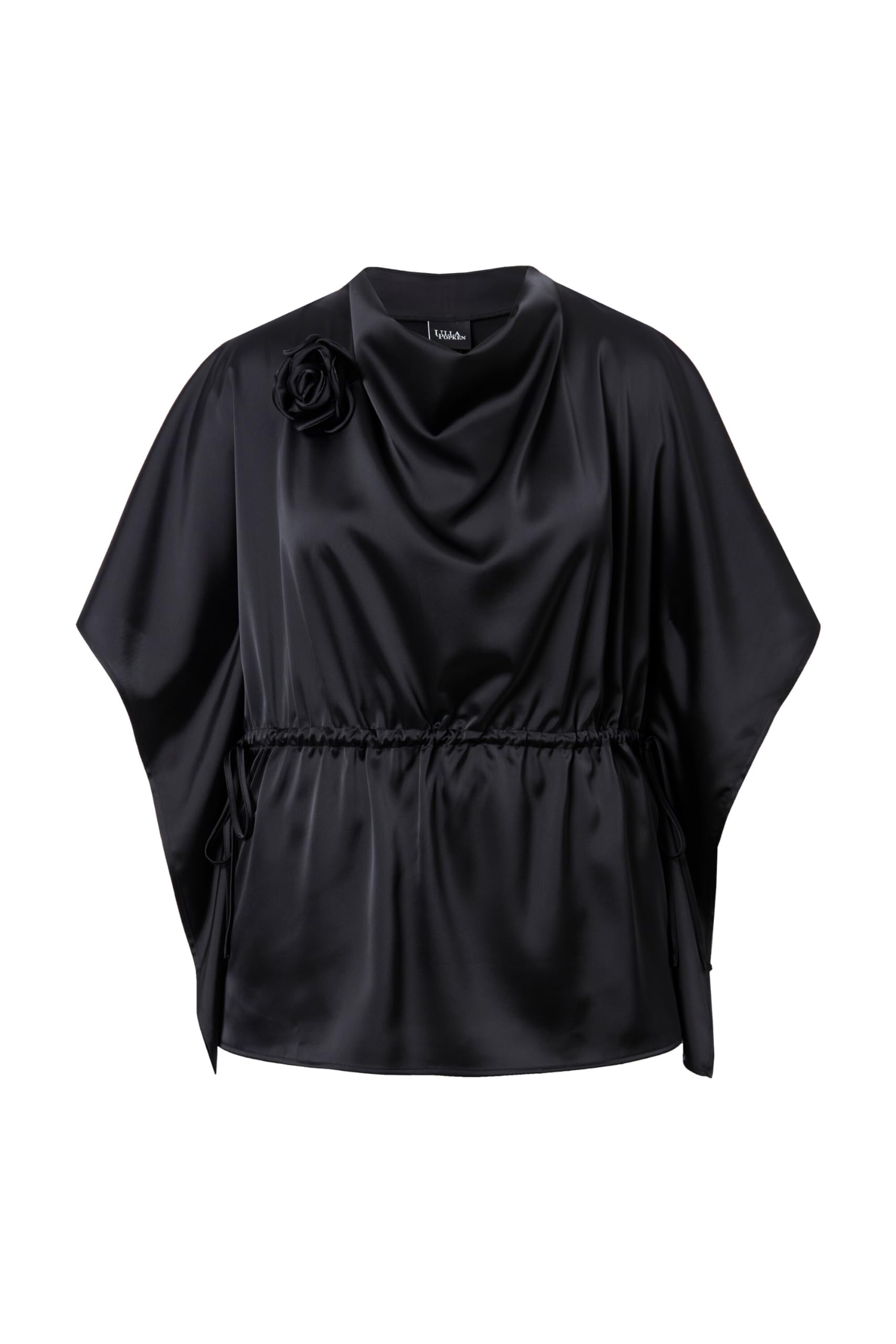Ulla Popken Shirtbluse mit Übergroßer Rose Camicette Donna