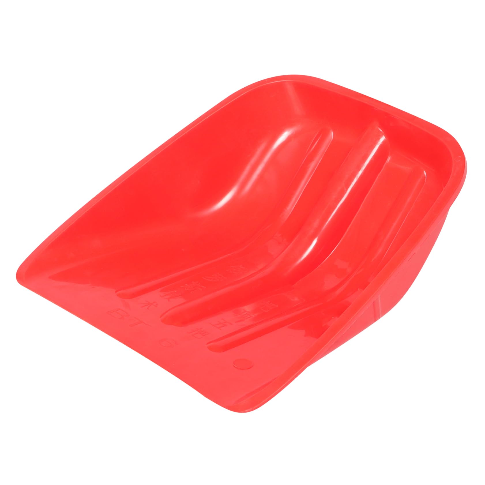 Sosoport Snow Rake Shovel Heavy Duty Tempered Steel Shovel for Snow Removal Grain Warehouse Livestock Farm