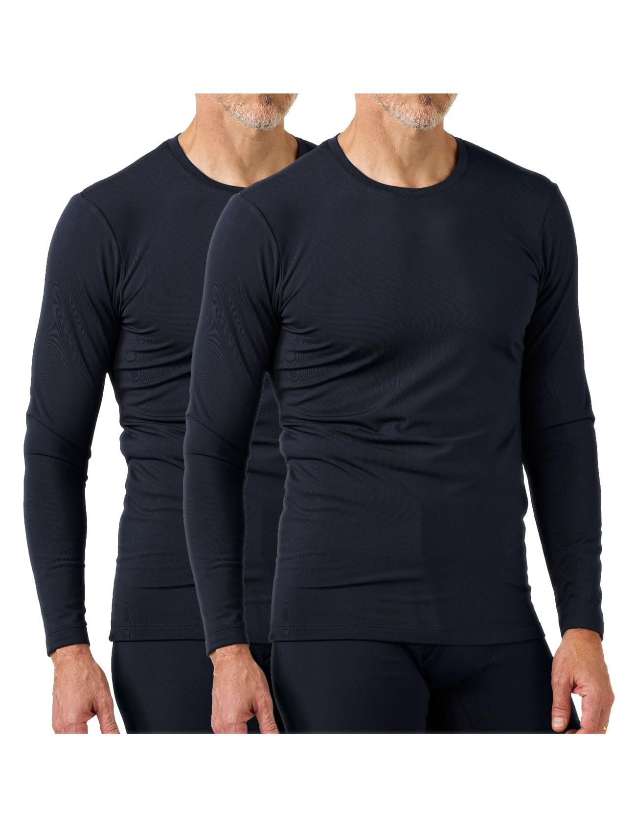 LAPASA Pacco da 2 o 1 Maglia Termica Peso Uomo Maniche Lunghe Canottiera Strato Base - Invernale Sport Allaperto Escursionismo Sci Snowboard M09/M26/M55