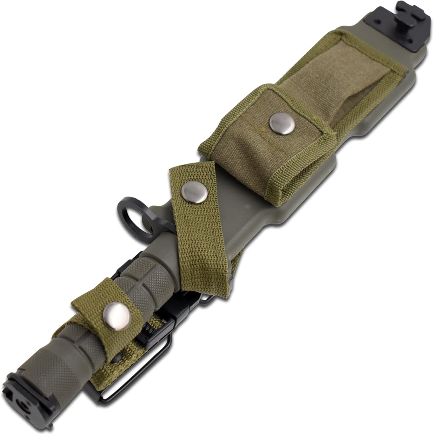 Snake Eye Tactical Fixed Blade Survival Knife, 13-Inch Overall