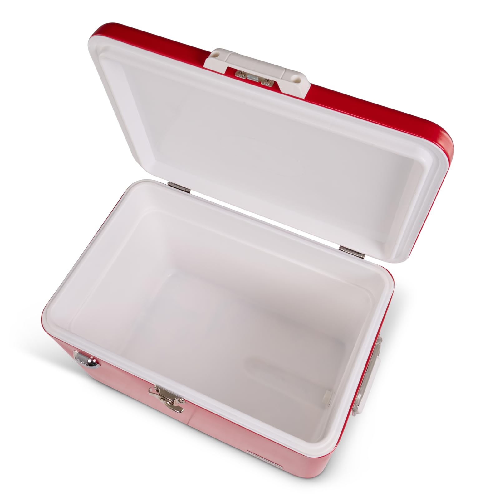 Igloo - Raffreddatore in acciaio inox con cintura, 54 Qt, con apribottiglie
