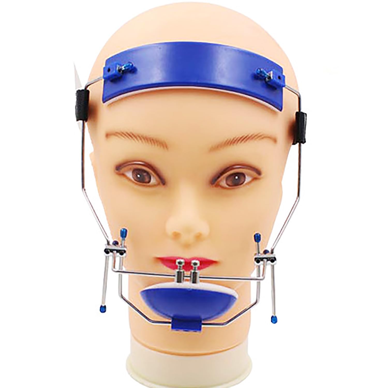 Kieferorthopädische High-Pull-Kopfkappen, Dental-Fronttraktionsgerät, einstellbare Größe, für Bodenbedeckung, Umkehrkiefer-Gesichtskinnkorrektur