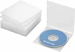 Amazon.co.jp: エレコム CD/DVDスリムPPケース/1枚収納/10パック