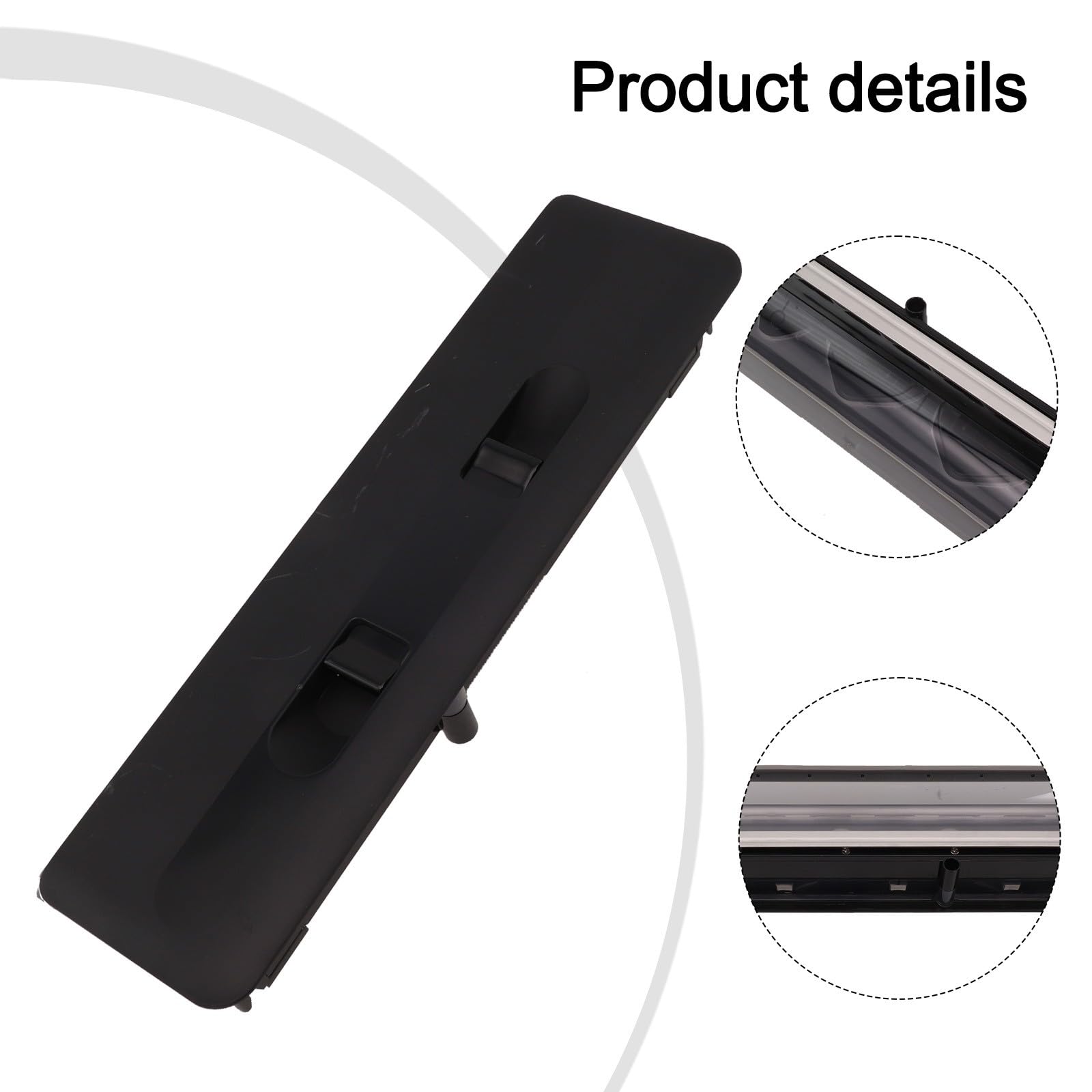 Main Brush Cover für Tineco Floor S6/S7 Pro Staubsauger – aus widerstandsfähigem Polycarbonat mit 304-Edelstahl-Stahlring, kratzschutz & luftdicht