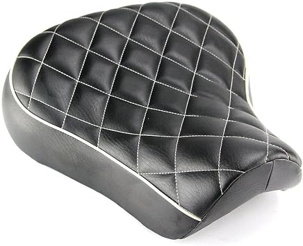 Motorcycle Front Driver Rider Solo Seat For Harley Sportster 883 1200 72 48 1983-2003 Diamond Black