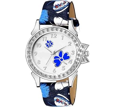 Believe Analog White Dial Women Watch