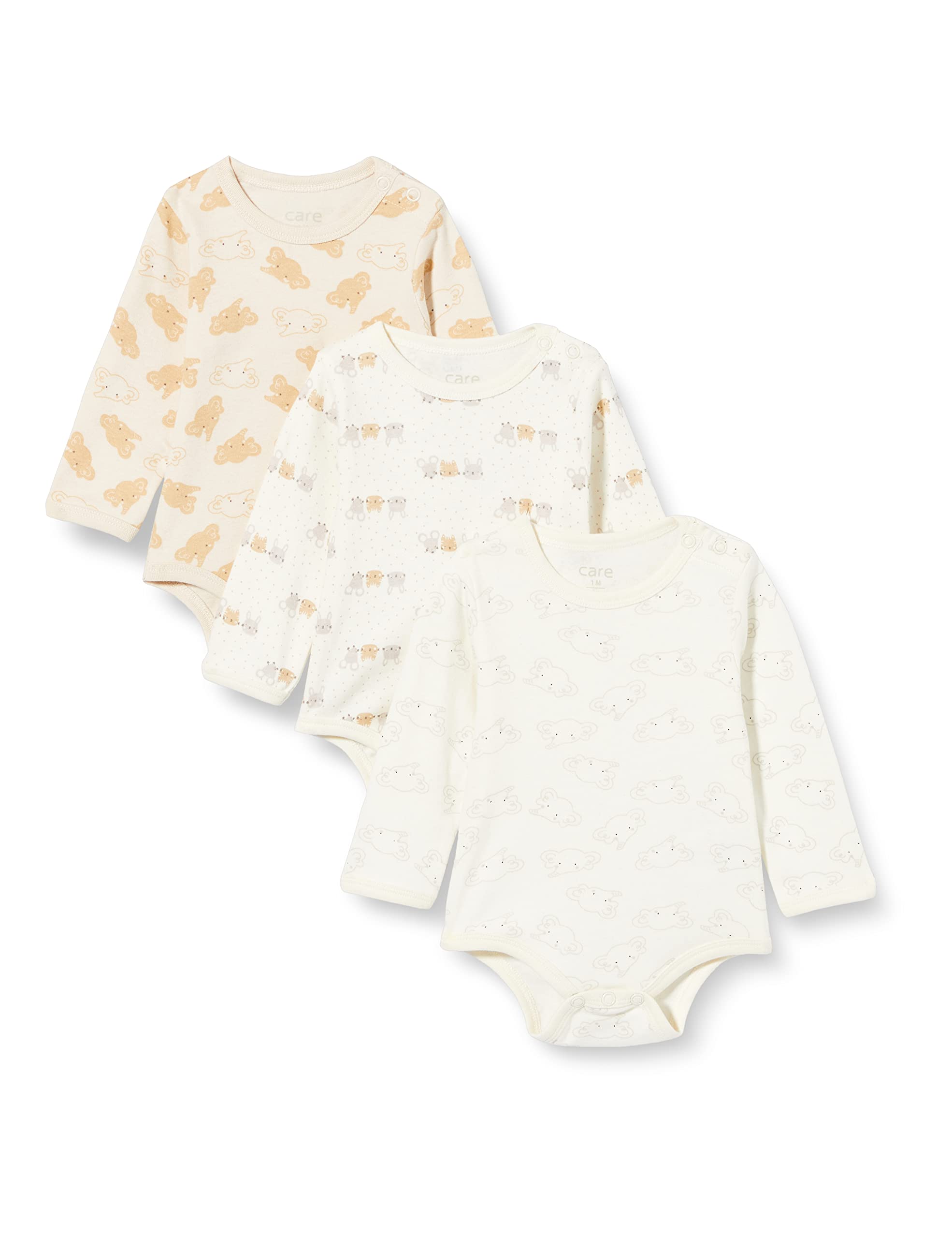 Care Baby Body Langarm aus 100% Baumwolle (3er Pack) — view 18