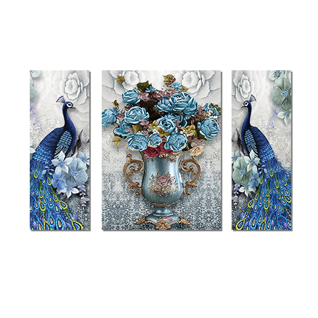 New Beautiful Peacock & Flower Vase Painting to Décor Your Living Spaces Digital Reprint, Size-29cm X 43cm (Pack of 1) Multicolor (B0BVMN9QBQ) Amazon Price History, Amazon Price Tracker