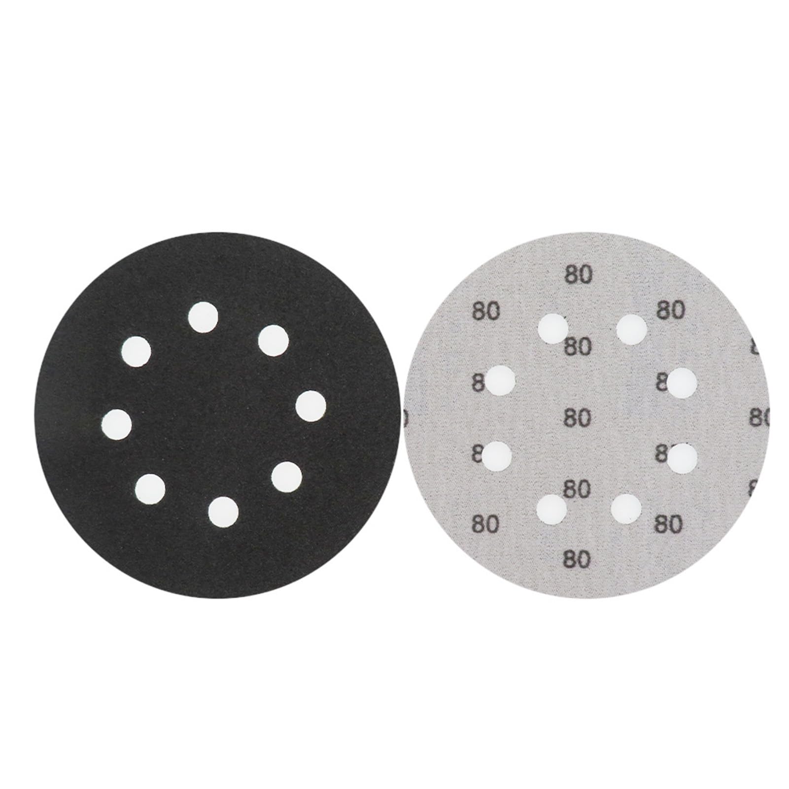 Jiawu 200 Disques Abrasifs de 5 Pouces à Sec et Humide (80# 5 pouces 8