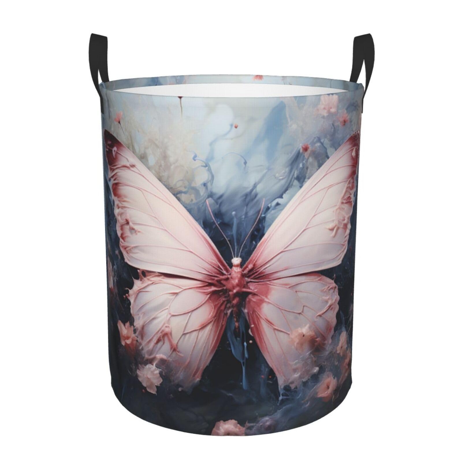 Panier à linge imperméable et pliable grand format avec motif nuage