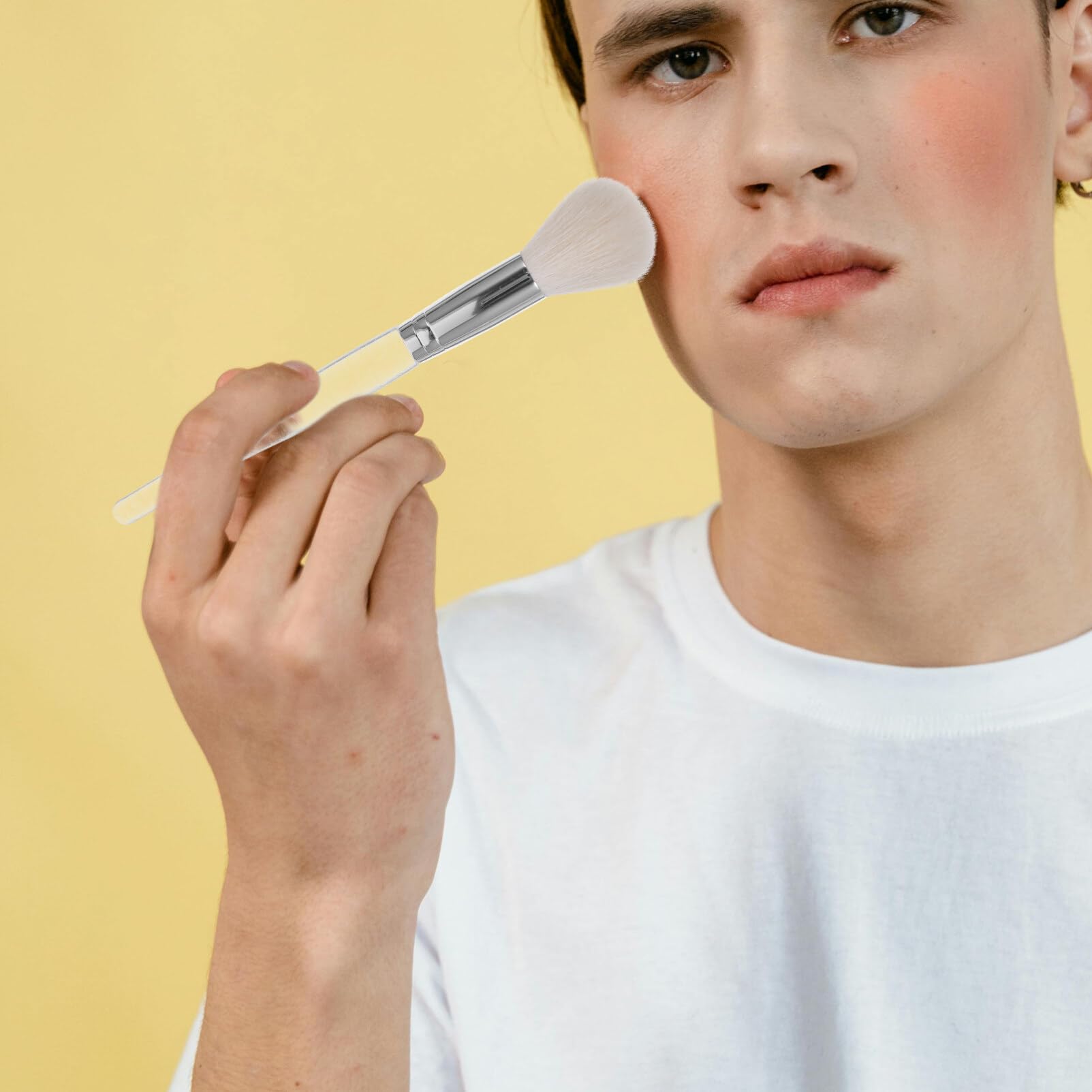 FOMIYES Elegant Wool Makeup Brush for Women Blush Brush Powder Highlighter Multi-use