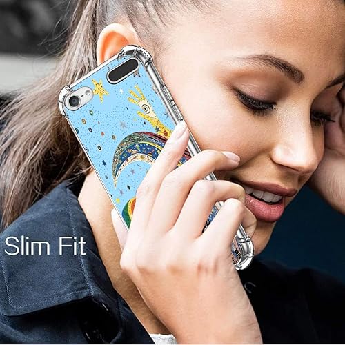 Miniatura 6 de ZIYE Funda compatible con iPod Touch 7 generación, funda transparente para iPod Touch 6 5, funda protectora a prueba de golpes para iPod Touch 5iPod