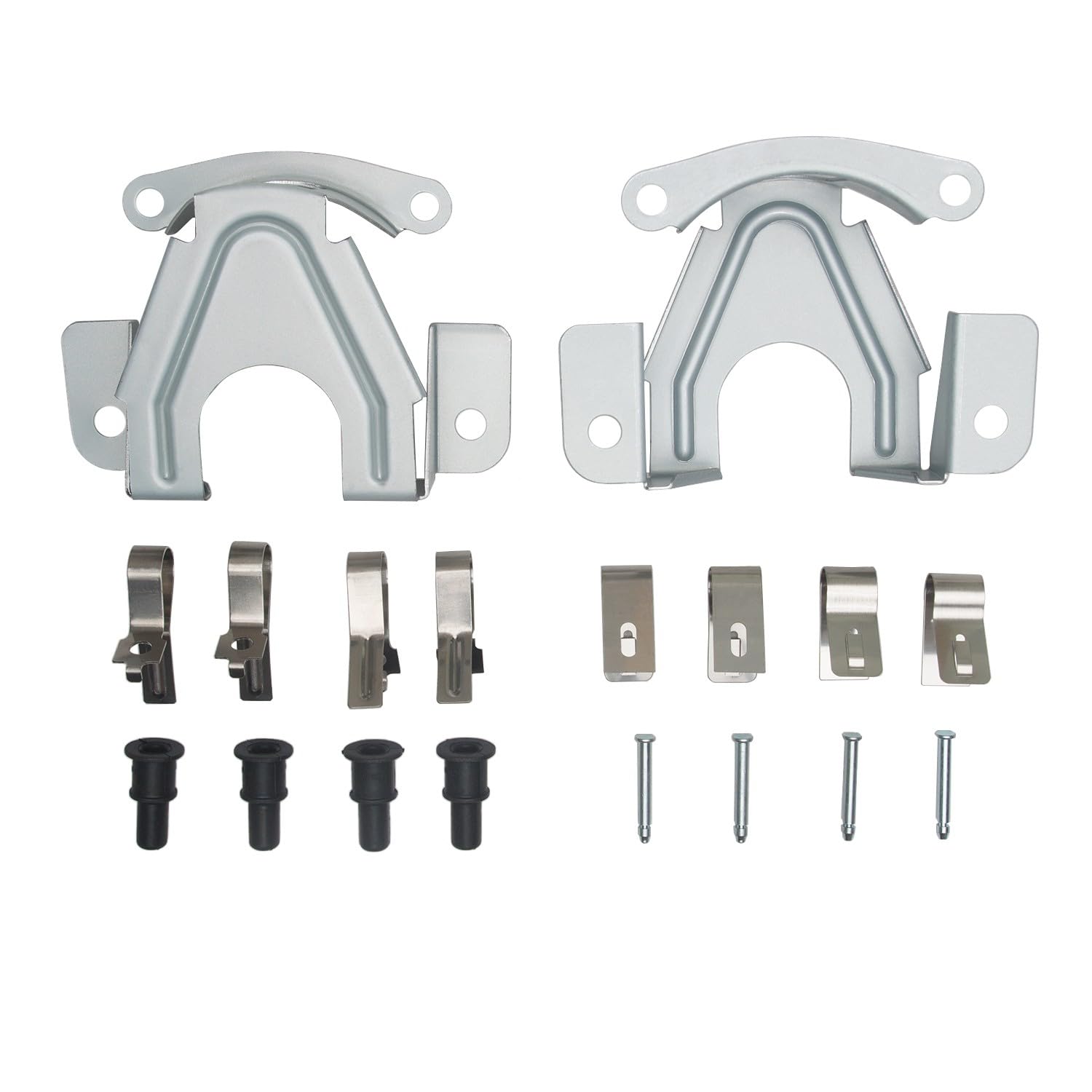 R1 Concepts Front & Rear Disc Brake Hardware Kit HK2-54009 | Fits 1960s-1970s Ford Fairlane, Falcon, Mustang, Ranchero & More