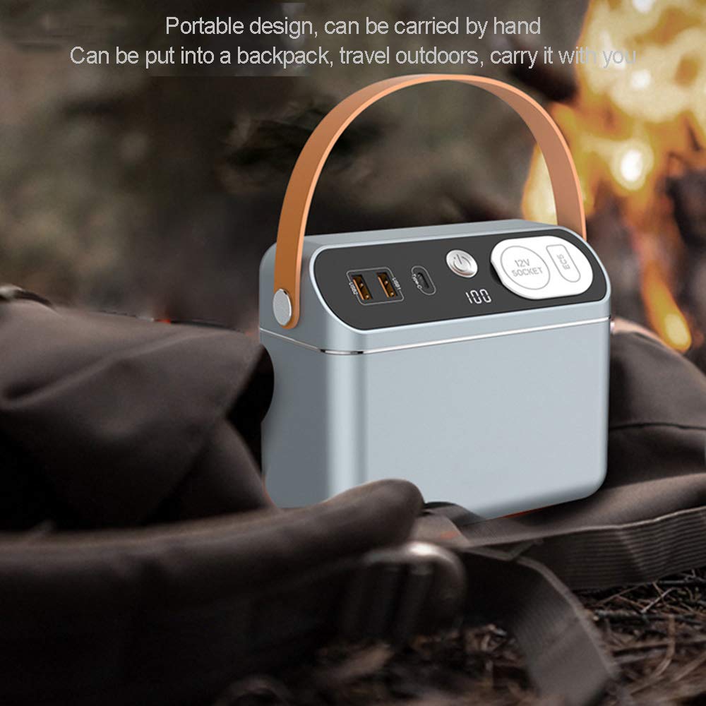 60000mAH generatore Portatile Batteria al Litio Ricaricabile Pacchetto Generatore, 12V, Uscita USB off-Grid Alimentatore per CPAP Campeggio di Emergenza Backup