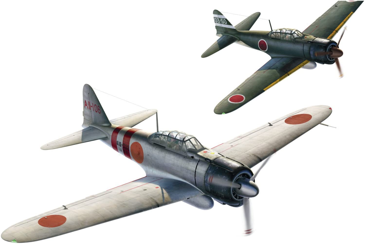 EduardEDU11158 1:48 A6M2 Zero Type 21 'Zero Zero Zero!' DUAL COMBO Limited Edition [MODEL BUILDING KIT]
