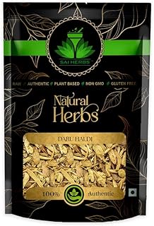 SAI HERBS Daru Haldi Chaal | Berberis Aristata | Indian Barberry Daru Haldi Chips | Pure & Natural (100 Grams)