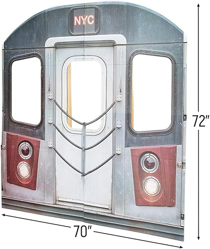 Miniatura 3 de New York Subway - Soporte de cartón - Decoración de fiesta - 1 pieza