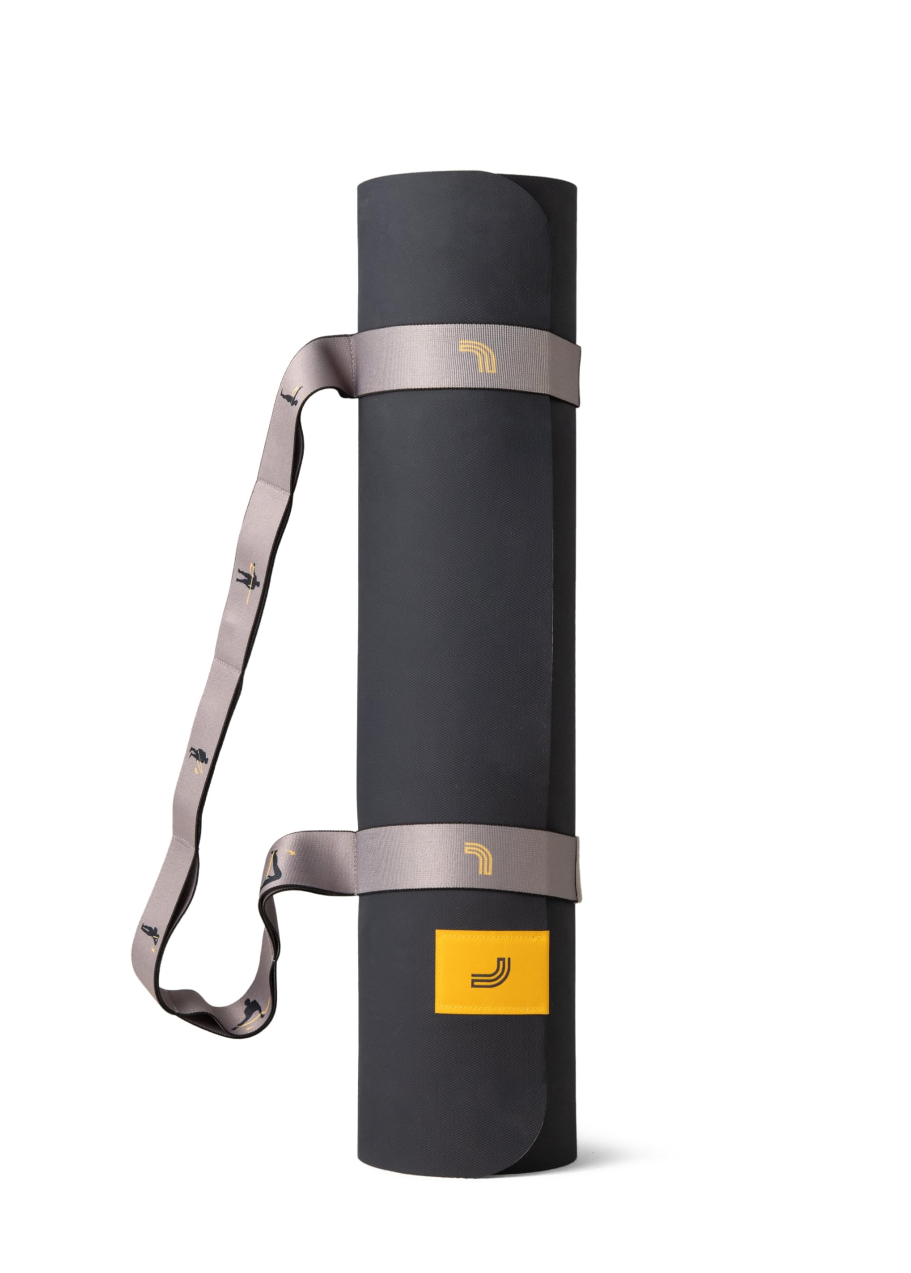 Lolë Pose Yoga Mat for Women with Strap Carrier – Non-Slip 5mm Thick