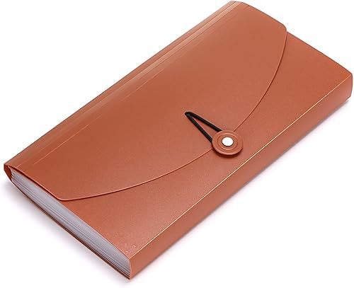 Miniatura 28 de BTSKY Carpeta de archivos expansible, 13 bolsillos, pequeña carpeta de archivo de acordeón, soporte para tarjetas expandibles, carpeta