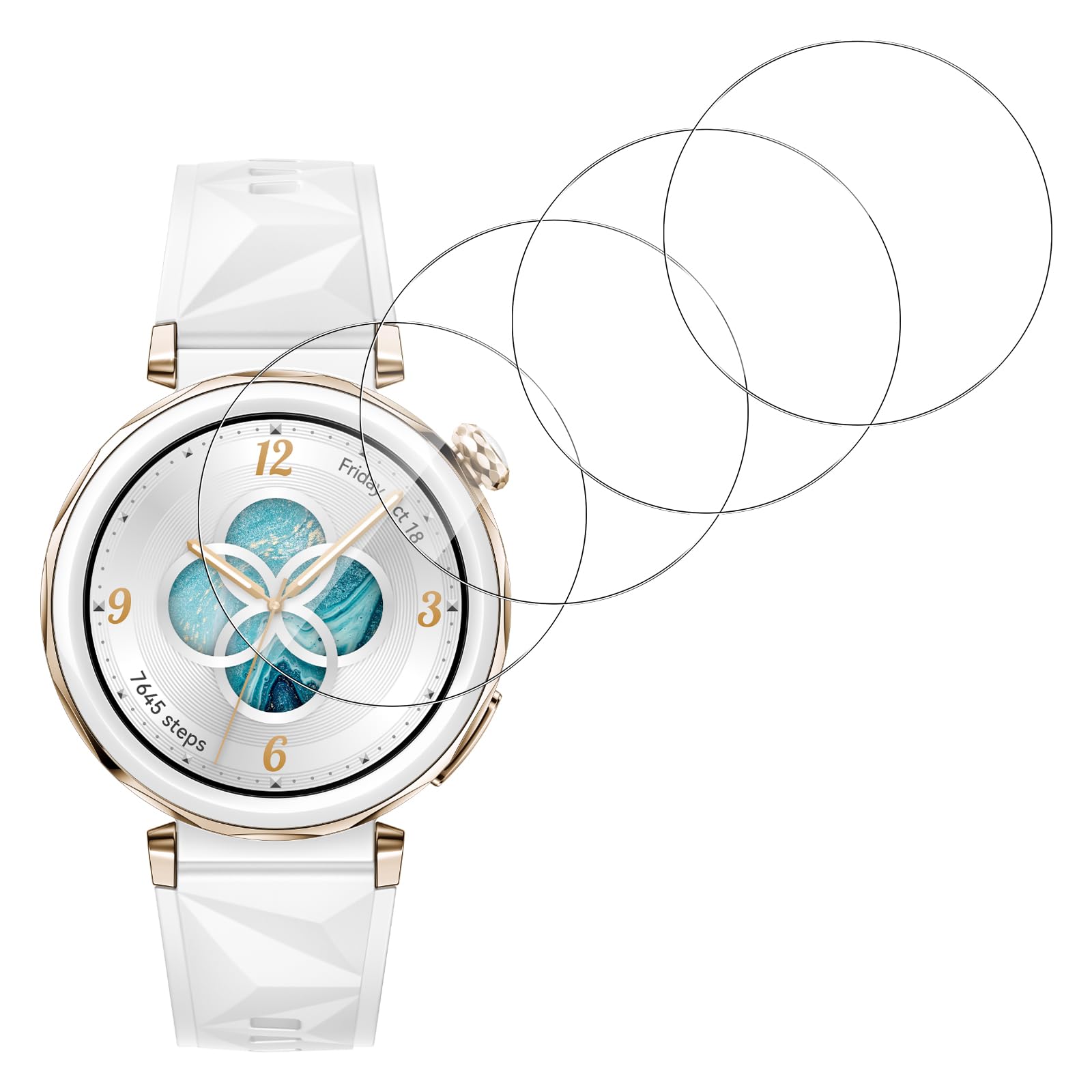 Amazon.co.jp: 【4枚セット】For HUAWEI WATCH GT5 PRO 42mm フィルム 