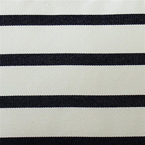 PILLOW DÉCOR Sunbrella Lido Indigo Stripes 12x19 Outdoor Pillow