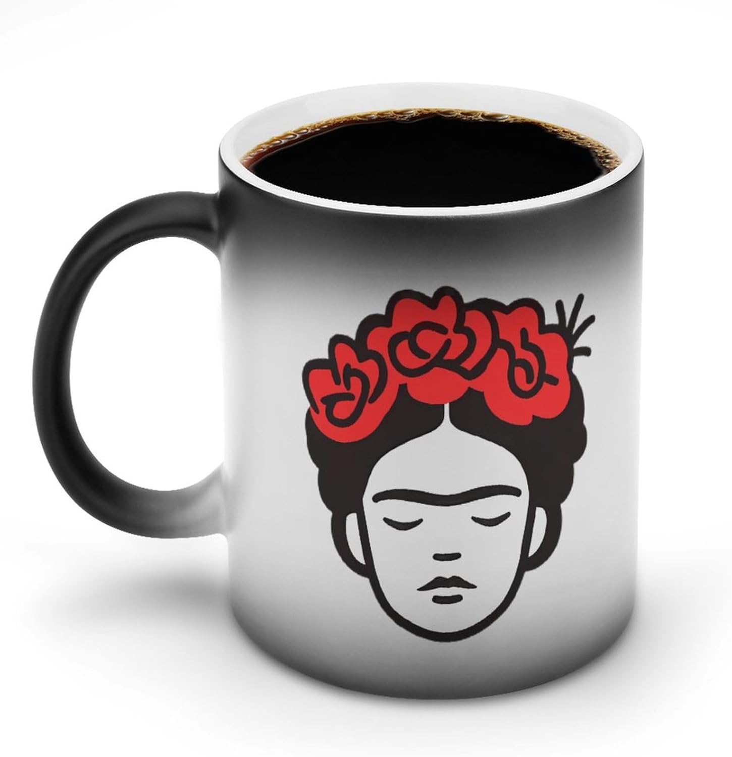 Woman Funny Color Changing Coffee Mug Ceramic Magic Cup Personalized Discoloration Tea Mugs