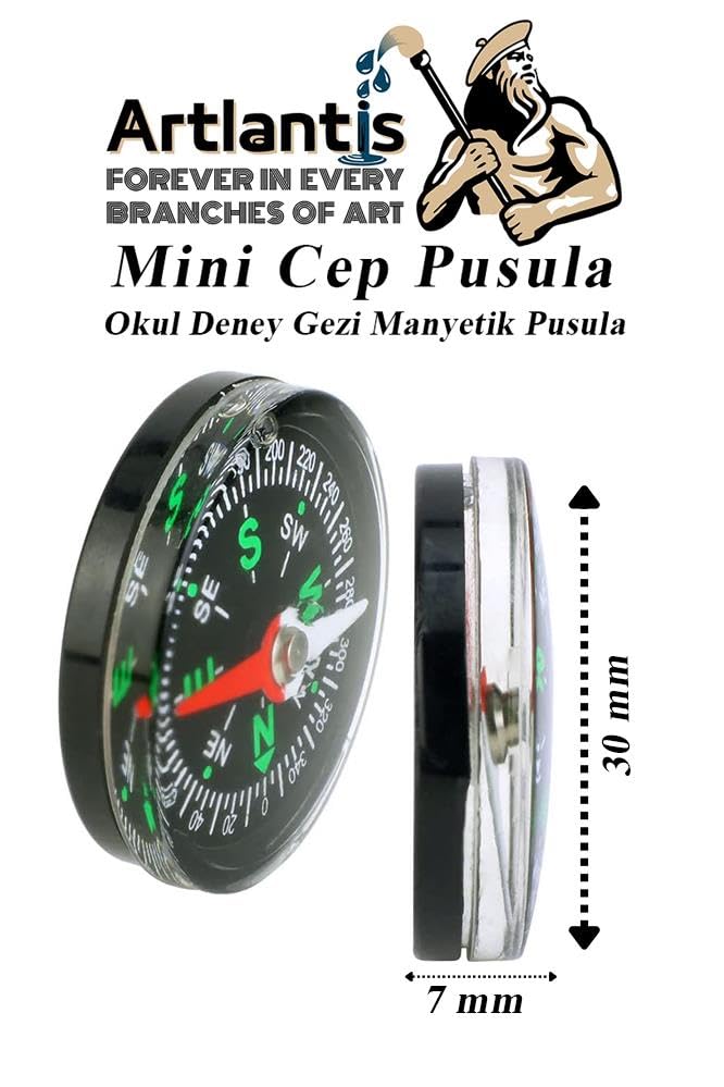 Mıknatıs Seti 1 Paket Deney Malzemesi Okul Projeleri İçin Manyetik Pusula Deney Oyun Seti Eğitici