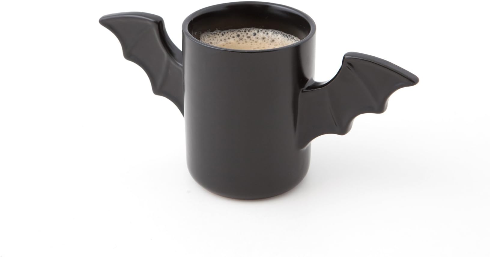 Thumbs Up Bat Mug, Black