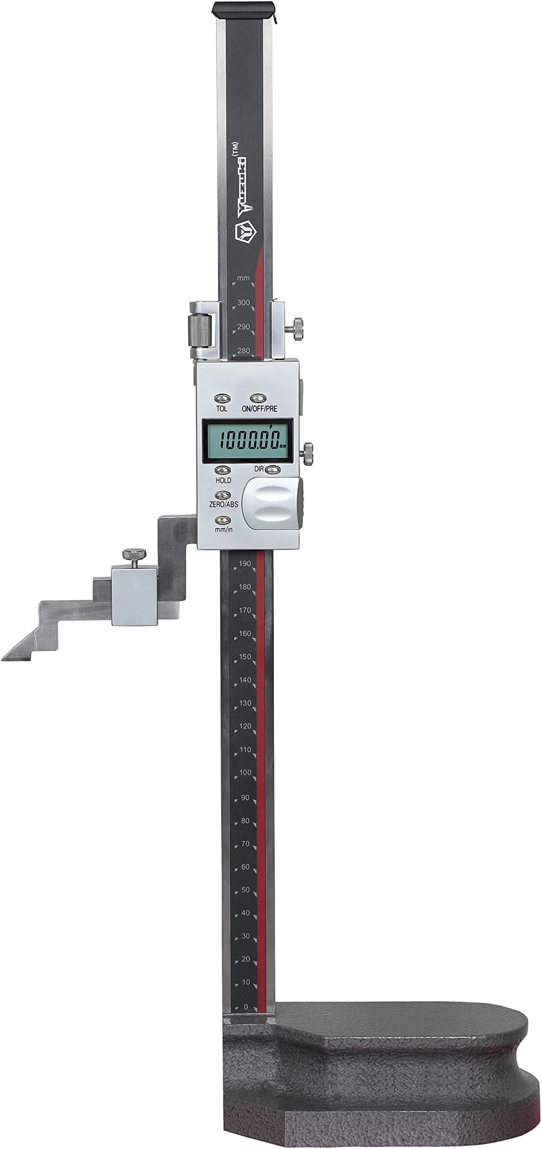 - Yuzuki Stainless Steel Vernier Digital Height Gauge,300 mm Heavy Duty Stainless Steel Measuring Instruments For Engineering,Scientific, Other Testing & Inspection Applications (Economic Model)