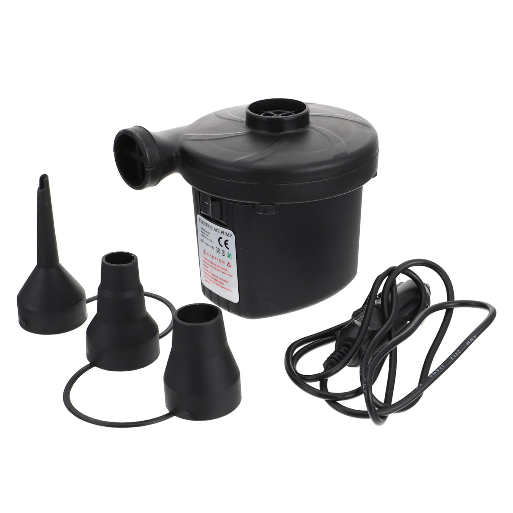 Cabilock Inflatable Pump for Air Mattress Lightweight Air Pump for Inflatable Beds Sofas Yoga Balls Pools High Flow Easy to Use for Home and Travel