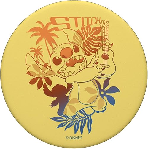 Miniatura 3 de Disney Lilo & Stitch Aloha Stitch Retrato PopSockets Intercambiables PopGrip