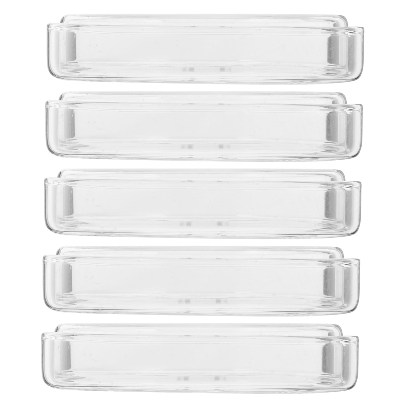 ULTECHNOVO 10 Piezas placa de Petri placas petri pla transparente champiñón flechas plato de cultivo redondo placas celulares Alto borosilicato placa de agar bandeja Multiplicidad