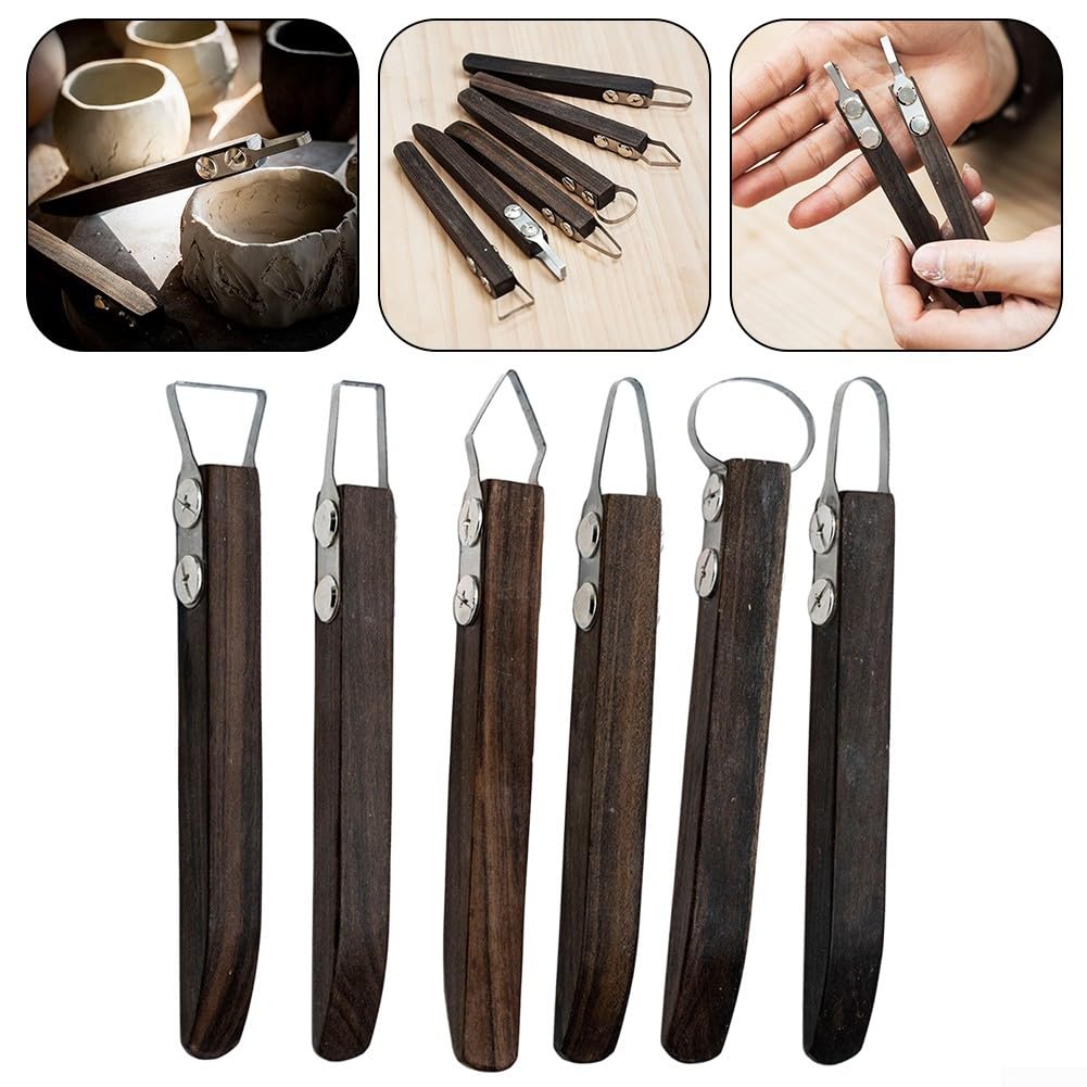 Keramik-Schaber-Werkzeug-Set mit austauschbarem Schneidkopf(6PCS)