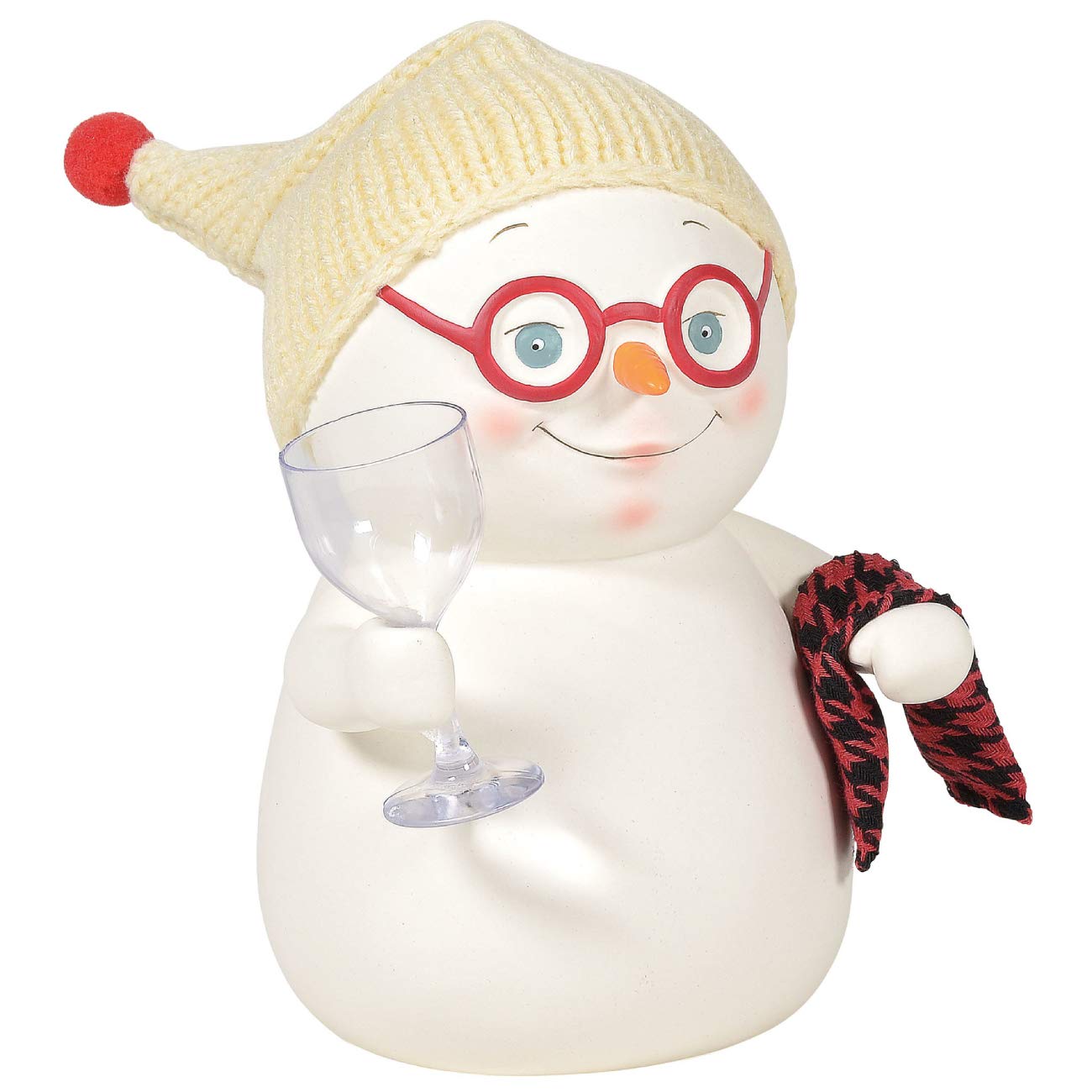 Department 56Snowpinions Wine Tasting Figurine, 6.5 Inch, Multicolor