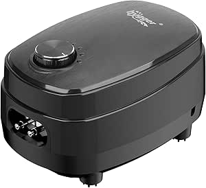 Hygger Aquarium Luftpumpe - Ultra Leise Mit 2 Luftauslässen