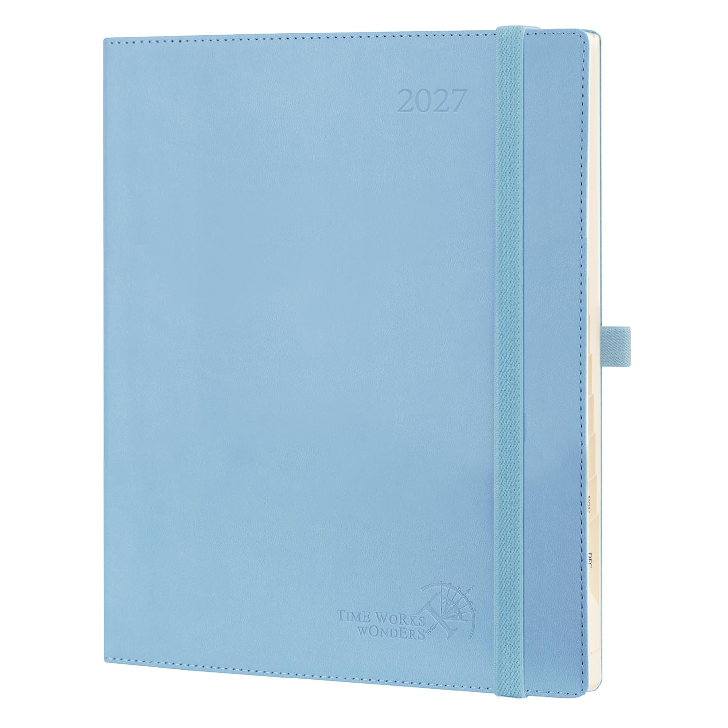 POPRUN 2027 Planner, Large-8.5" x 10.5", Weekly &amp; Monthly Appointment Book