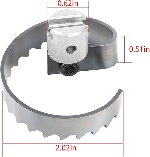 Miniatura 5 de Cortador en espiral de 2 pulgadas para máquinas Ridgid K-50 K-400 K-3800 de tamborseccionales para 63025 T-209