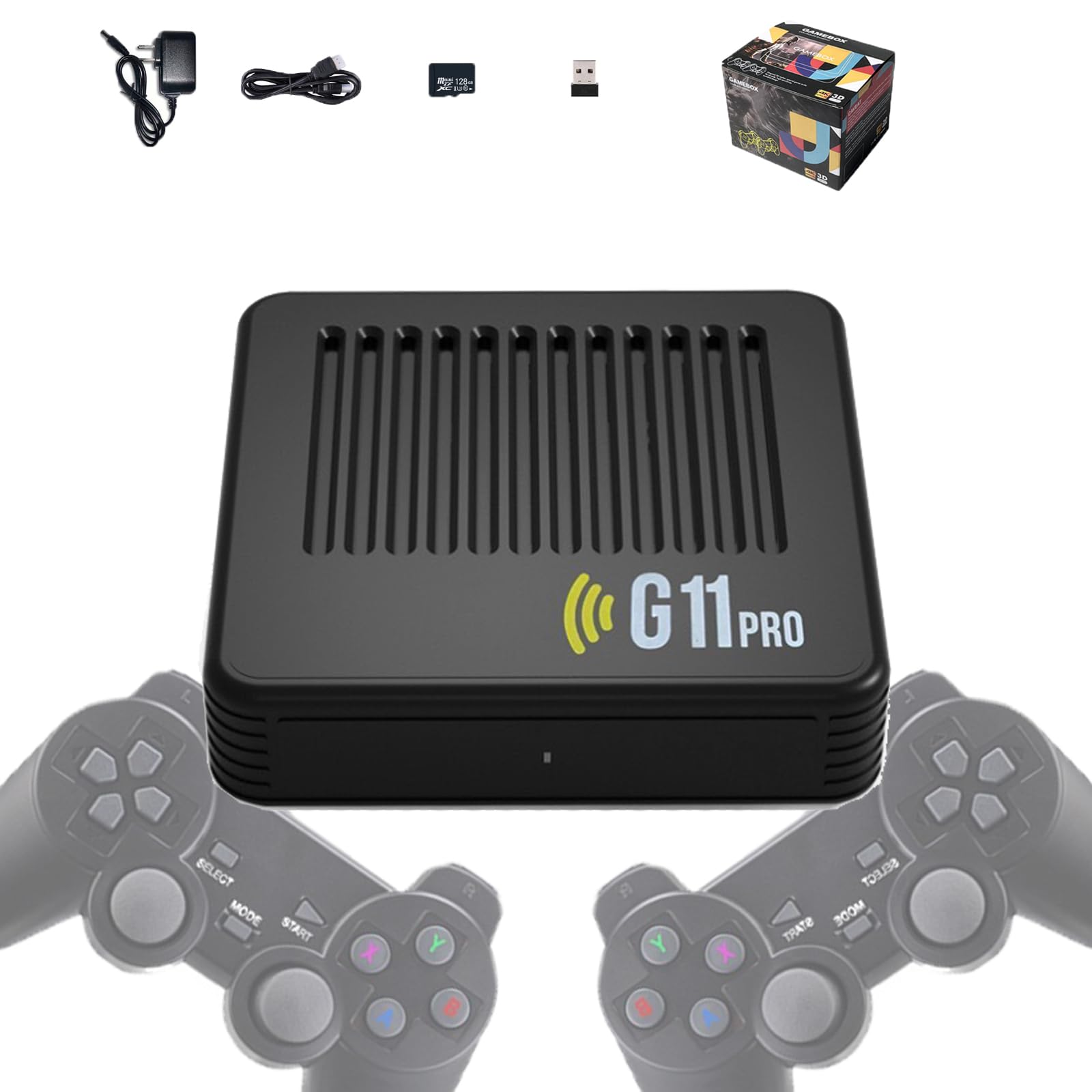 2026 neu retrowave g11 pro,g11 pro Game Box Konsole, 4k 100.000,Test,Ruvania Retro Console,Retro Game Console,Retro Wave G11 Pro 100,000 Games,4K HD Retro Game Console,Portable Plug & Play Video-256G