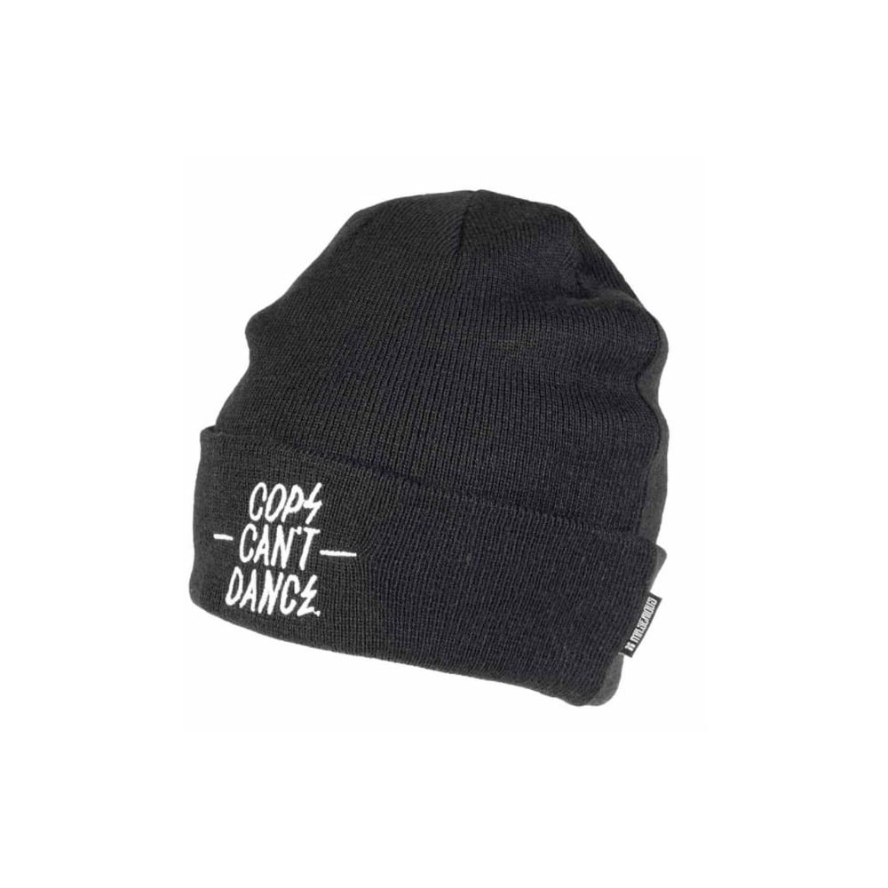 Mr. Serious Men's Black Mr Serious Cops Can't Dance Beanie