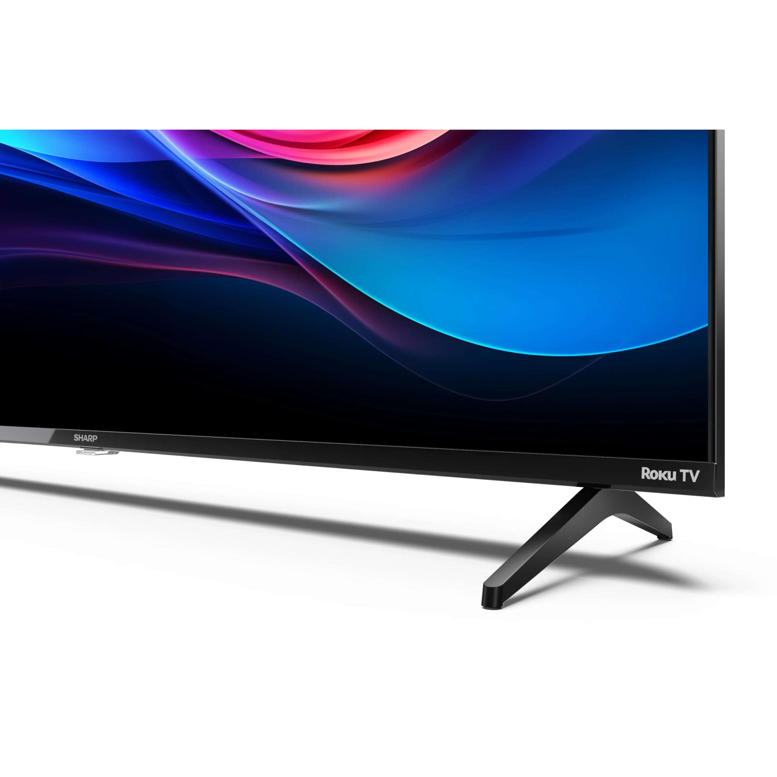 SHARP 55GJ4225E - 55 Zoll Fernseher 4K Ultra HD Roku TV | 139 cm, Gaming & Streaming LED Smart TV, Ohne Rahmen, HDR10, HDMI 2.1, AV1-Codec, Receiver, WLAN