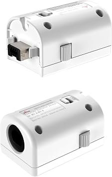 MAYFLASH GC Controller Adapter for Wii & Wii U (Dual Pack), White