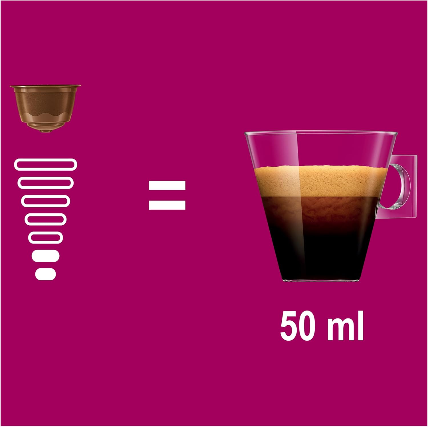 NESCAFÉ Dolce Gusto Espresso, 90 Capsules (3 x 30), 100 % Arabica, Intensité 5, crème dense et arômes fruités - Description