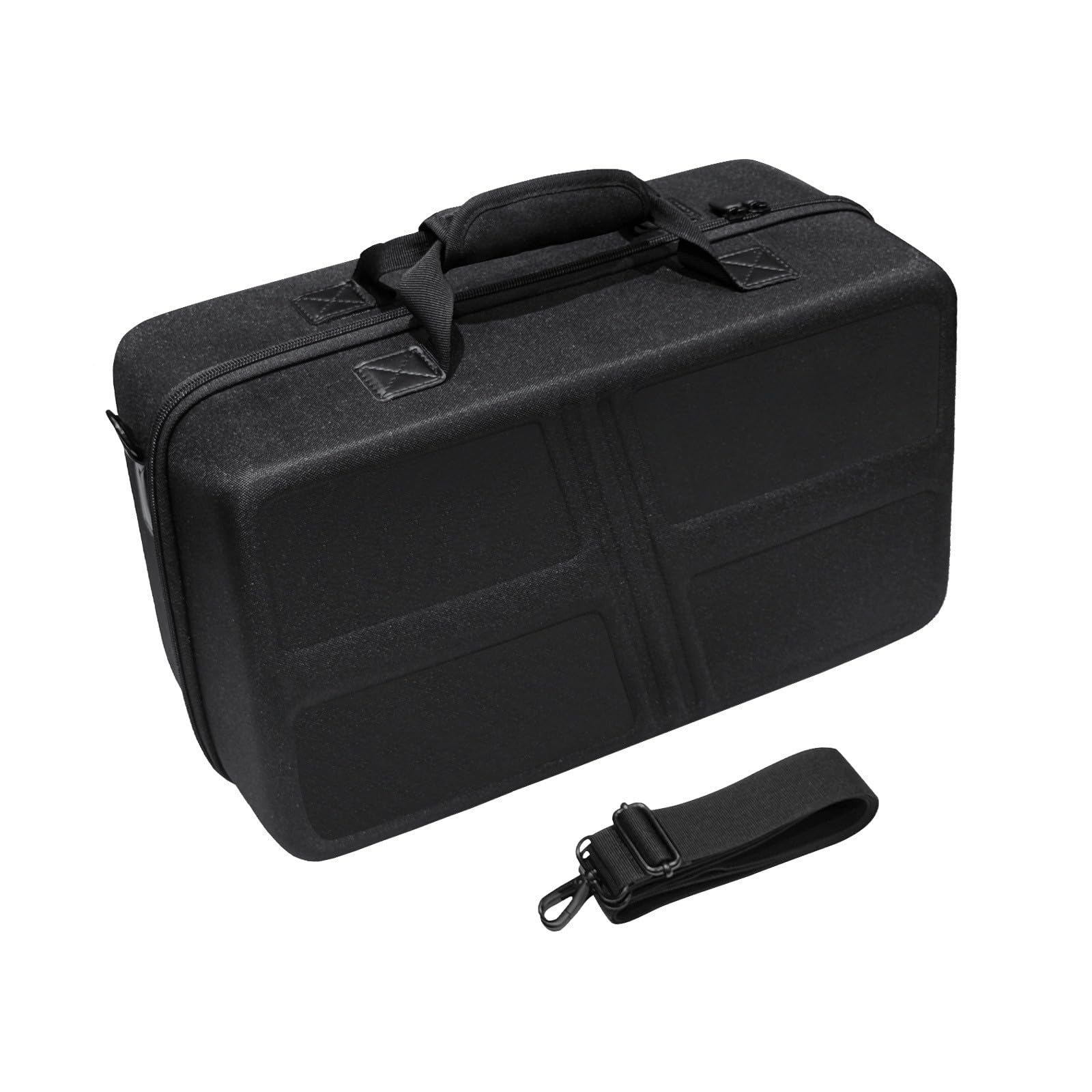 Snorvixre Reise Tragetasche mit verstellbaren Schultergurten, Nylon Aufbewahrungstasche, Schutzhülle für P5-Konsolen und Zubehör, Gaming Zubehör Tasche