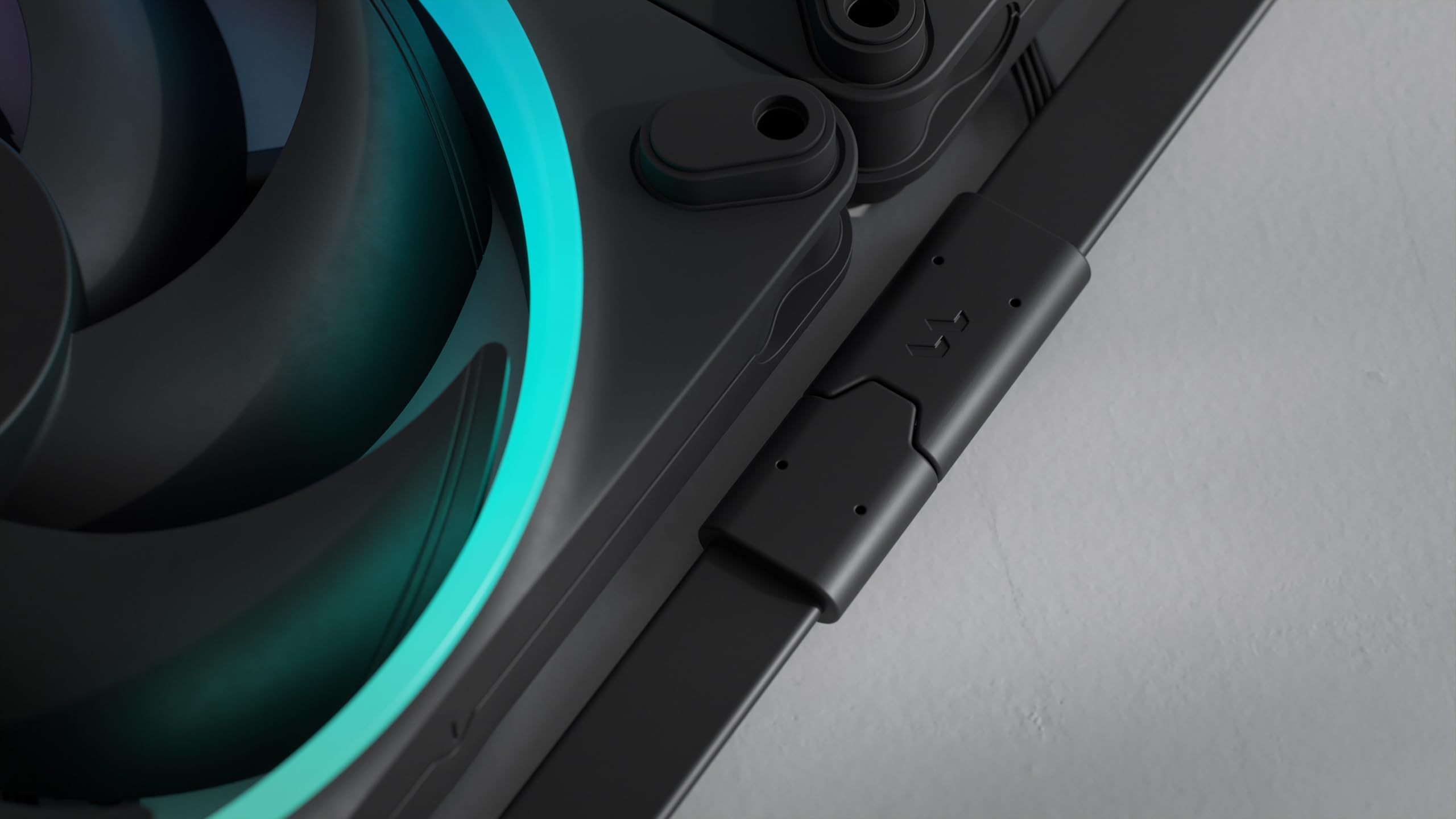 Fractal Design Momentum 14 RGB, czarny - wentylator komputerowy