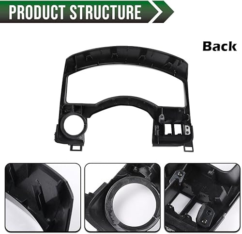 Miniatura 4 de GRAND ORANGE Panel de instrumentos y salpicadero con cubierta de medidor Compatible con Nissan Titan 2004 2005 2006  Se ajusta al panel del