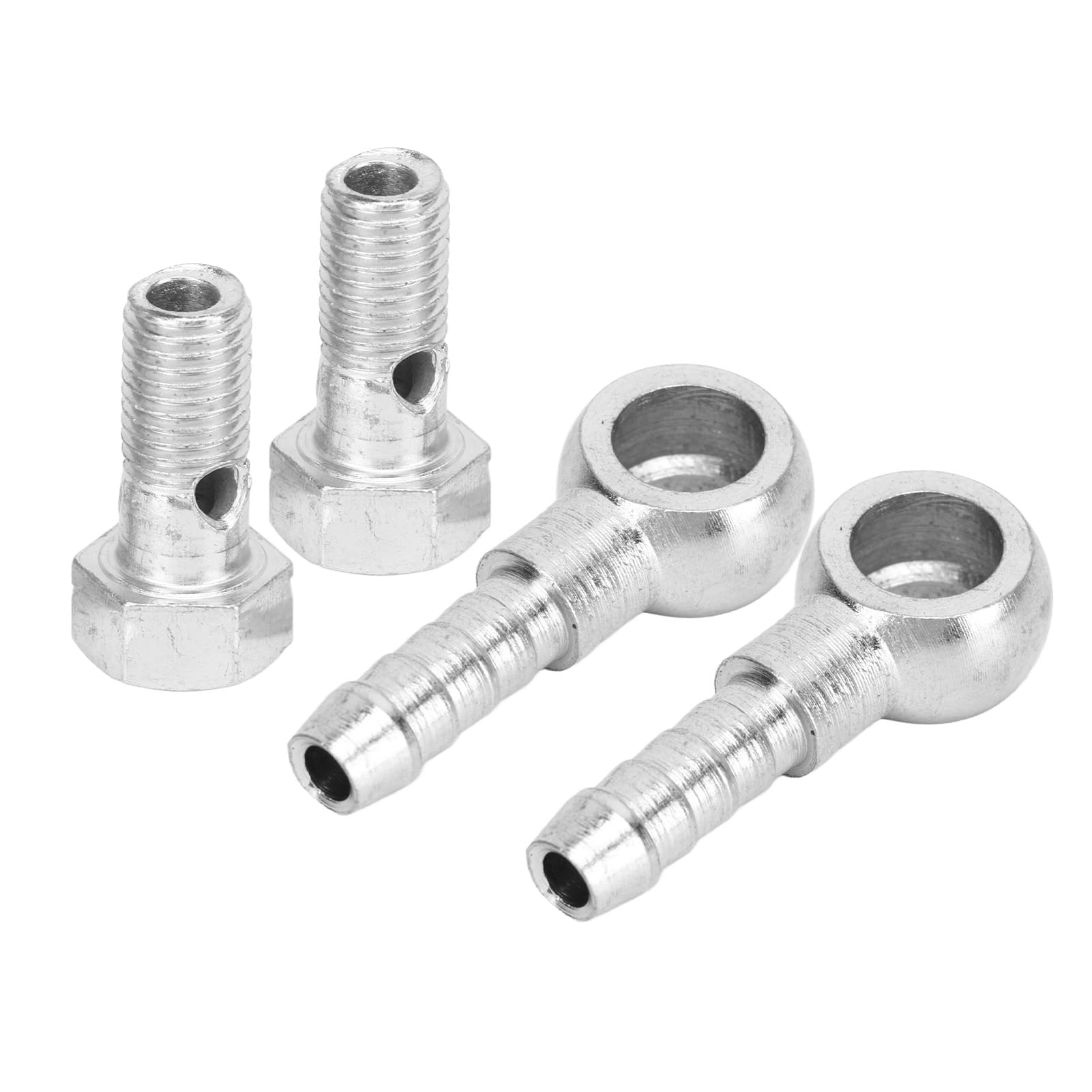 Raccord Banjo 18mm ID 10mm OD - 4 Pièces Bronze Pour Ligne De Frein Ou Carburant, Voiture Et Moto - 3